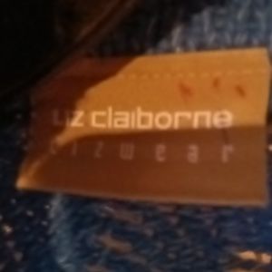 Liz Claiborne blue l/s pullover sweater Size Medium